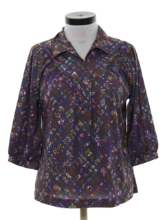 Womens 1970's shirts at RustyZipper.Com Vintage Clothing (page 8)