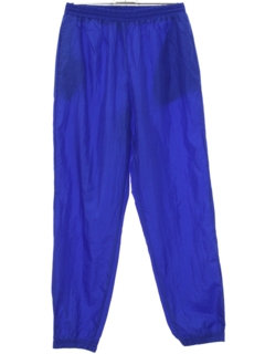 1990's Womens Nylon Baggy Track Pants