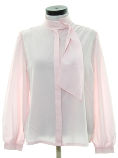 1980's Womens Totally 80s Secretary Shirt