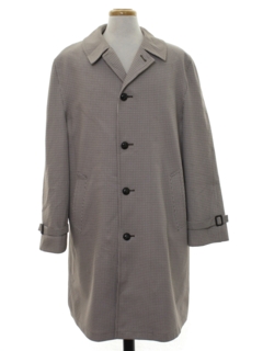 1960's Mens Overcoat Trench Jacket
