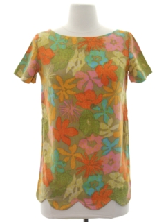 1960's Womens Hippie Shirt