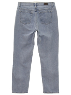 1980's Womens Straight Leg Denim Jeans Pants
