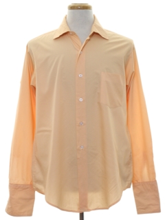 1960's Mens Mod French Cuff Shirt