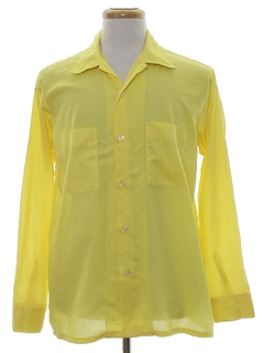 1960's Mens Mod Sport Shirt