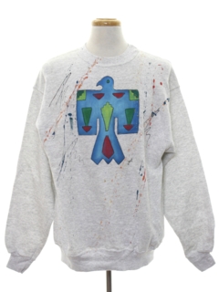 1990's Unisex Wicked 90s Hand Painted Sweatshirt