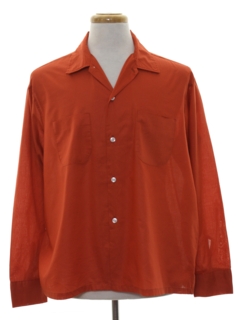 1960's Mens Mod Sport Shirt