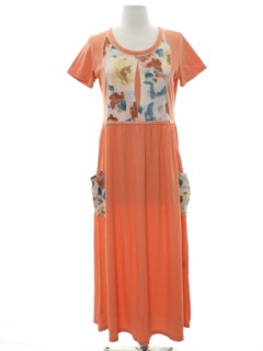 1980's Womens Maxi Dress