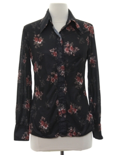 1970's Womens/Girls Western Shirt