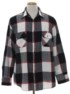 1980's Mens Flannel Shirt