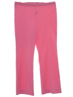 1970's Womens Flared Knit Pants