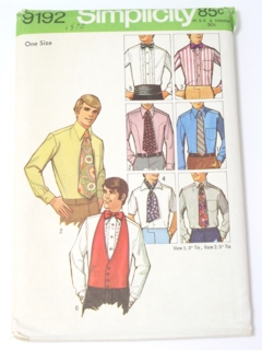 1970's Mens Pattern