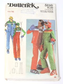 1980's Womens Pattern