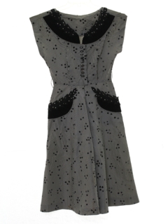 1940's Womens or Girls Cocktail Dress