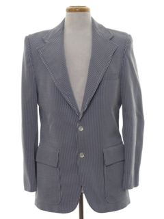 1970's Mens Disco Blazer Sport Coat Jacket