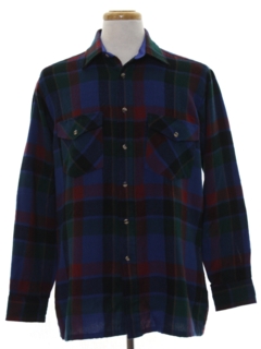 1980's Mens Flannel Shirt