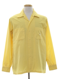 1960's Mens Mod Sport Shirt