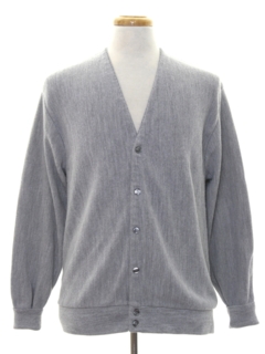 1980's Mens Cardigan Sweater