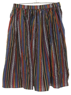1980's Womens Hippie Skirt
