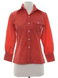 Womens 1970's Longsleeve shirts at RustyZipper.Com Vintage Clothing ...