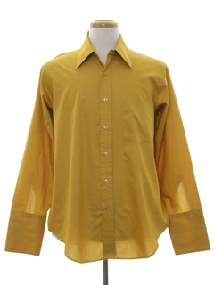 1960's Mens Mod French Cuff Shirt