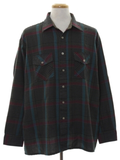 1980's Mens Flannel Shirt