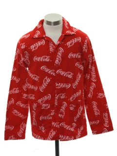 1990's Mens or Boys Pajama Top Shirt
