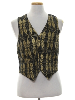 1980's Mens Totally 80s Suit Vest