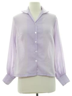 1980's Womens Secretary Shirt