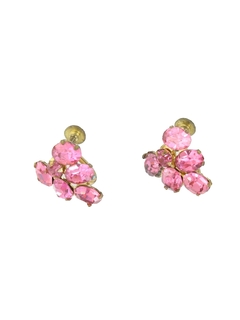 1950's Womens Accessories - Screwback Earrings