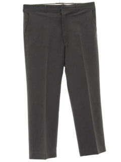 1980's Mens Flat Front Slacks Pants