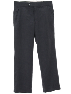 1980's Mens Flat Front Slacks Pants