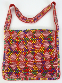 1970's Womens Accessories -Beaded Purse