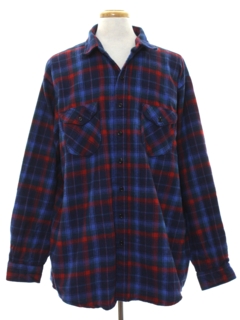 1980's Mens Flannel Shirt