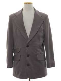 1970's Mens Disco Blazer Sport Coat Jacket