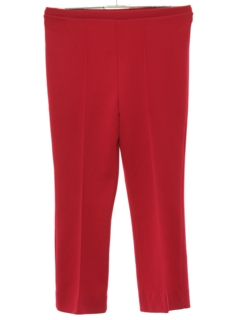 1970's Womens Flared Knit Pants