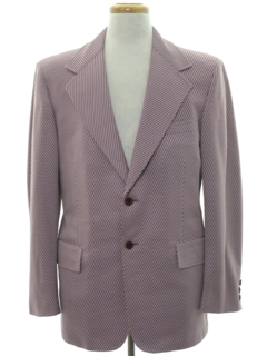 1970's Mens Disco Blazer Style Sport Coat Jacket