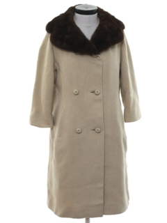 1950's Womens Wool Duster Jacket