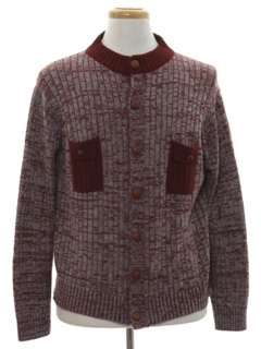 1970's Mens Sweater Jacket