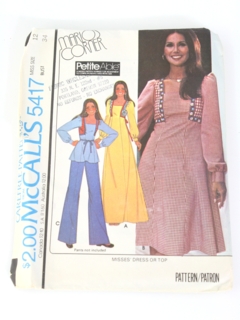 1970's Womens Pattern