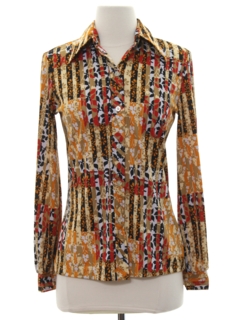 Womens 1970's Longsleeve shirts at RustyZipper.Com Vintage Clothing ...