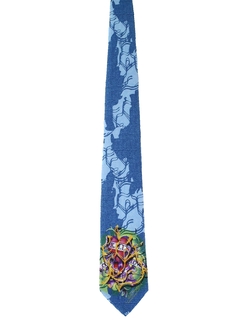 1990's Mens Ed Hardy by Christian Audigier Love Kills Slowly Designer Necktie