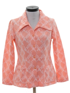 1970's Womens Mod Shirt Jacket
