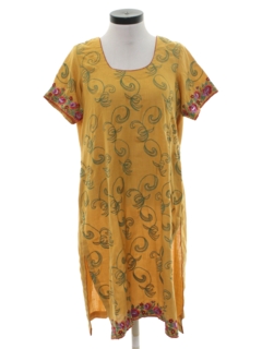 1980's Womens Hippie Dress