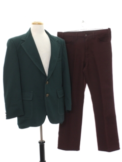 1970's Mens Combo Disco Suit