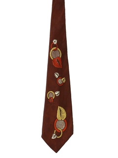 1940's Mens Wide Swing Necktie