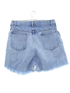 1990's Womens Cut Off Denim Shorts