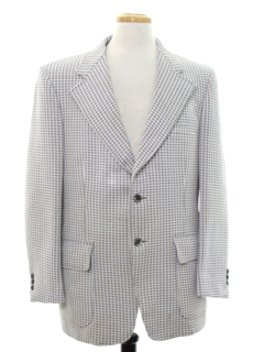 1970's Mens Disco Blazer Style Sport Coat Jacket