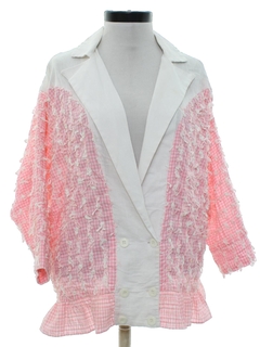1960's Womens Andree Gaye Designer Mod Shirt Jacket