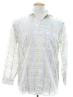 1980's Mens Totally 80s Preppy Shirt