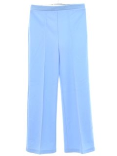 1970's Womens Flared Womens Knit Pants